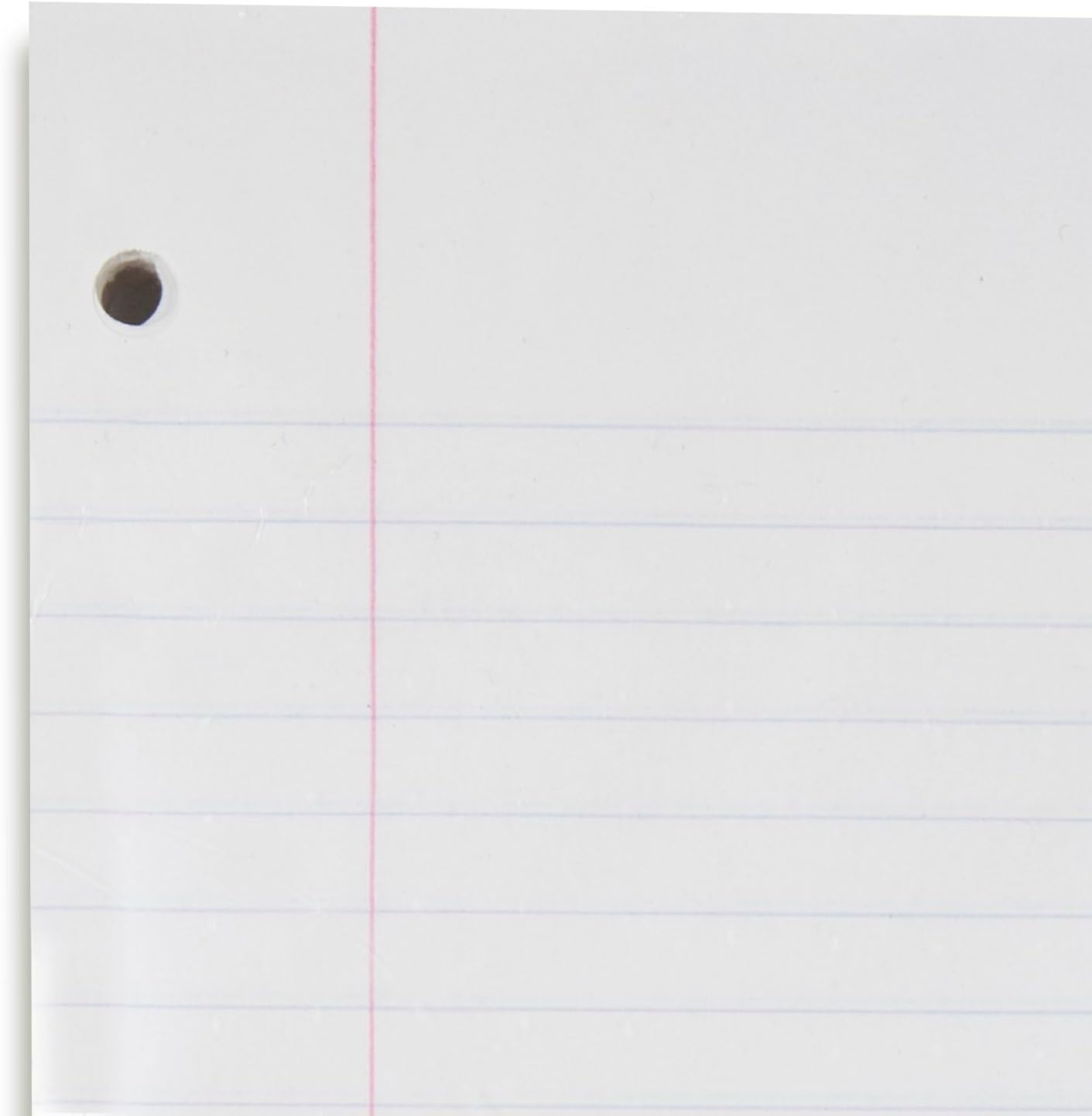 Mead Loose Leaf Paper, Wide Ruled Filler Notebook Paper, 8" x 10-1/2", 200 Sheets, Fits 3-Ring Binder (Pack of 2)