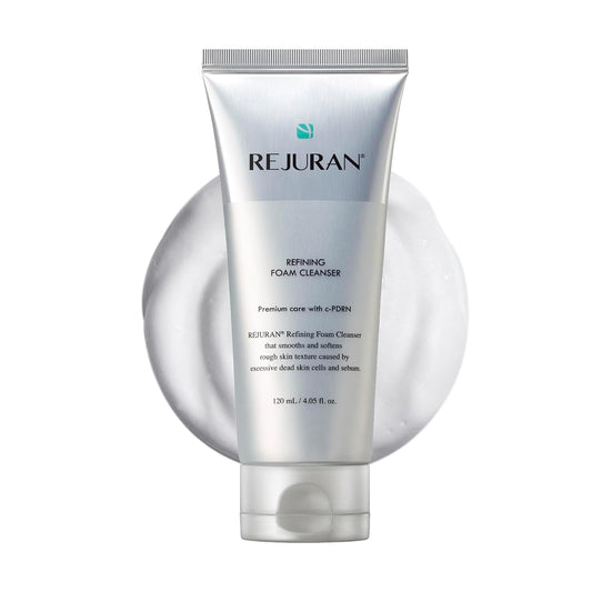 Refining Foam Cleanser, c-PDRN® Facial Cleanser Gentle Cleansing, Pore & Texture Care with c-PDRN®, LHA, PHA & Hyaluronic Acid (4.05 fl oz)