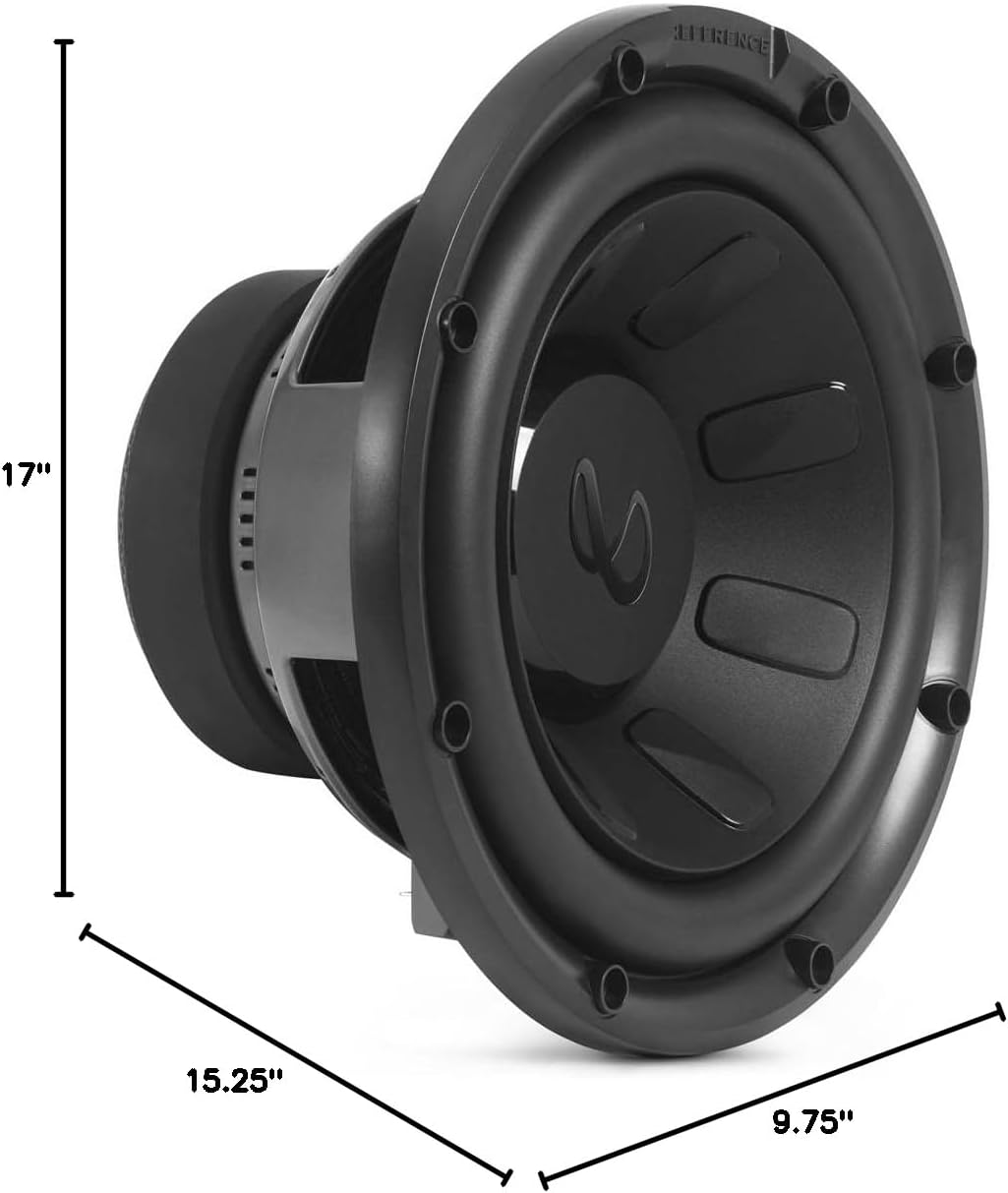 Infinity Reference 10 Inch Subwoofer with SSI (Selectable Smart Impedance) - 1PC