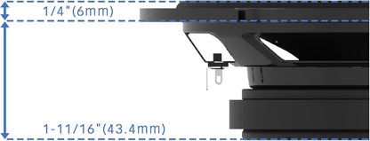 Kenwood KFC-1098RS 4" 2-rigting-motorluidsprekers – 220W piekvermoë, akoestiese klankharmoniseerder, klankveldverbeteraar, maklike installasie