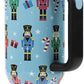 Insulated Stainless Steel Tumbler w/ Reusable Straw & Leak-Proof Lid Easy Carry Handle 40oz (Nutcrackers)