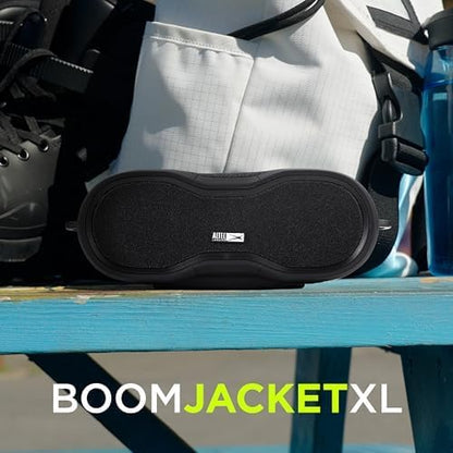 Altec Lansing BoomJacket XL Draadlose Bluetooth-luidspreker, Magnetiese Waterdigte Luidspreker, IPX7 Buiteluidspreker met 24H Speeltyd, Draagbare Luidspreker met Karabiner, Monteerbaar, Vinnige Laai