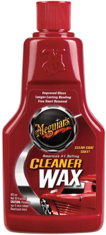 MEGUIARS CAR Cleaner Wax - Liquid - 16 OZ.