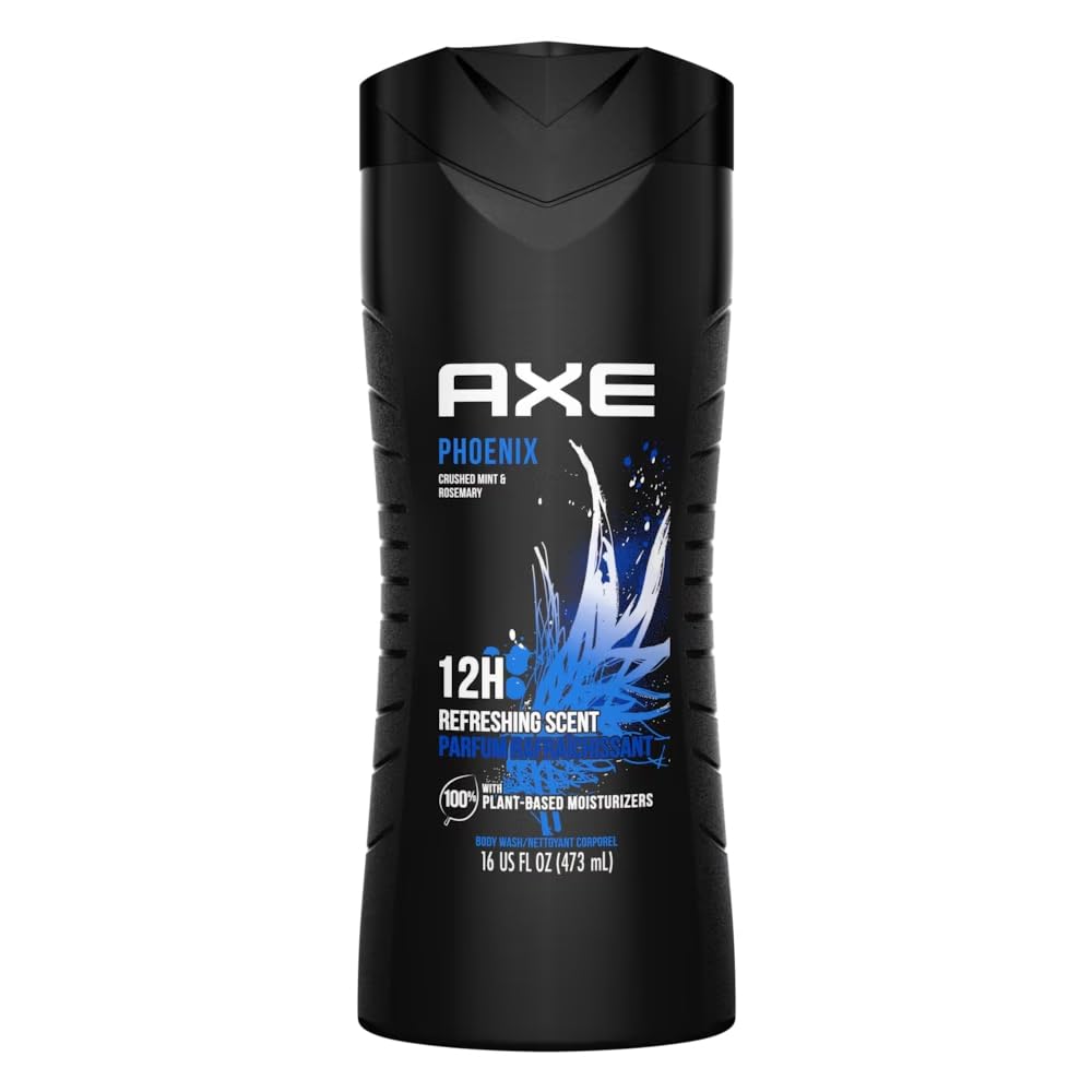 Axe Revitalizing Shower Gel Phoenix 12HR Refreshing Scent - 16oz (Pack of 2)