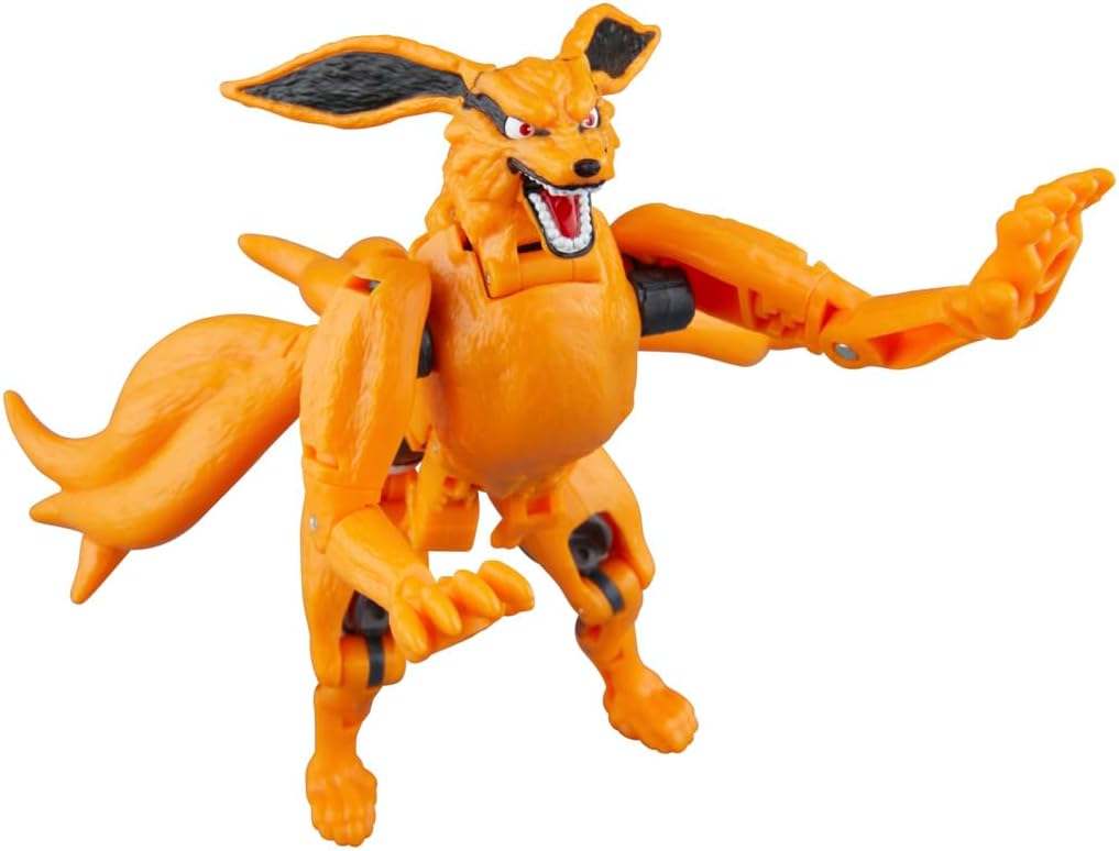 Transformers Collaborative Naruto Shippuden, Kurama & Gamakichi, Anime Toys, Action Figures, 8+