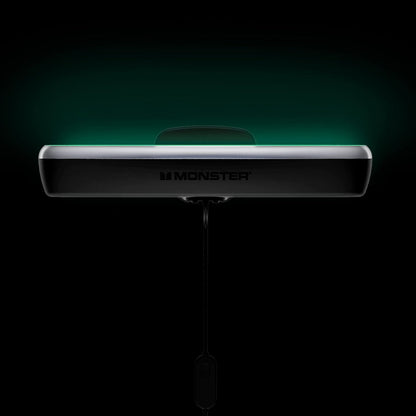 Monster Illuminessence Multi-Color Light Bar with Multi-Position Base, Customizable, Make Changes Anywhere with Mobile App, Compatible with Alexa, Google Assistant, Siri, 2-Pack