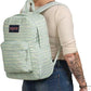 JanSport SuperBreak One Backpacks - Durable, Lightweight Bag with 1 Main Compartment, Front Utility Pocket with Built-in Organizer - Premium Backpack - 70S Space Dye Fresh Mint