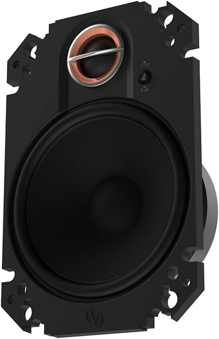 Infinity Kappa Series 4x6 Inches  (104mm x 157mm) 2-Way Car Speaker - (Pair)