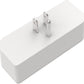 Monster Smart Power Outlet WiFi Control for Indoor Use with Monster App - Voice Control with Amazon Alexa and Google Assistant - 1 Outlet White