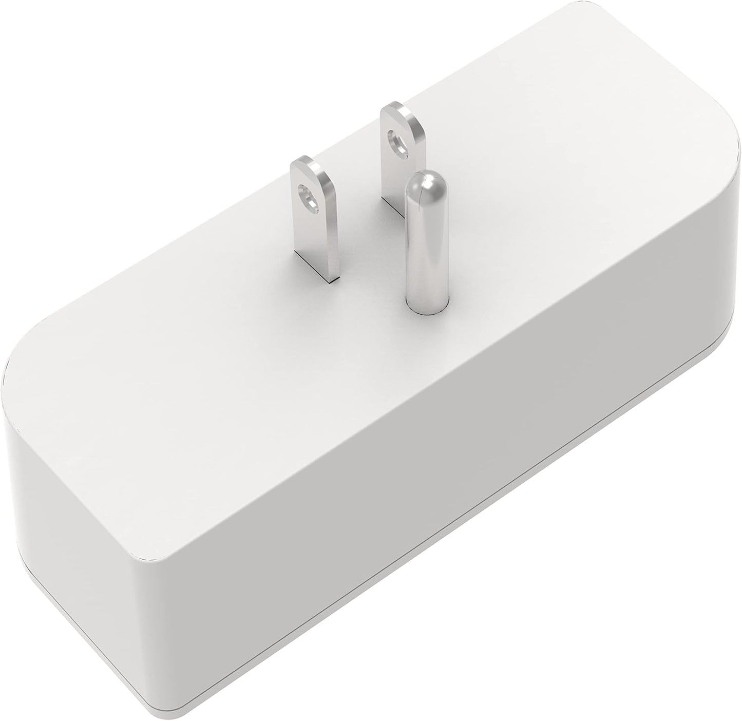 Monster Smart Power Outlet WiFi Control for Indoor Use with Monster App - Voice Control with Amazon Alexa and Google Assistant - 1 Outlet White