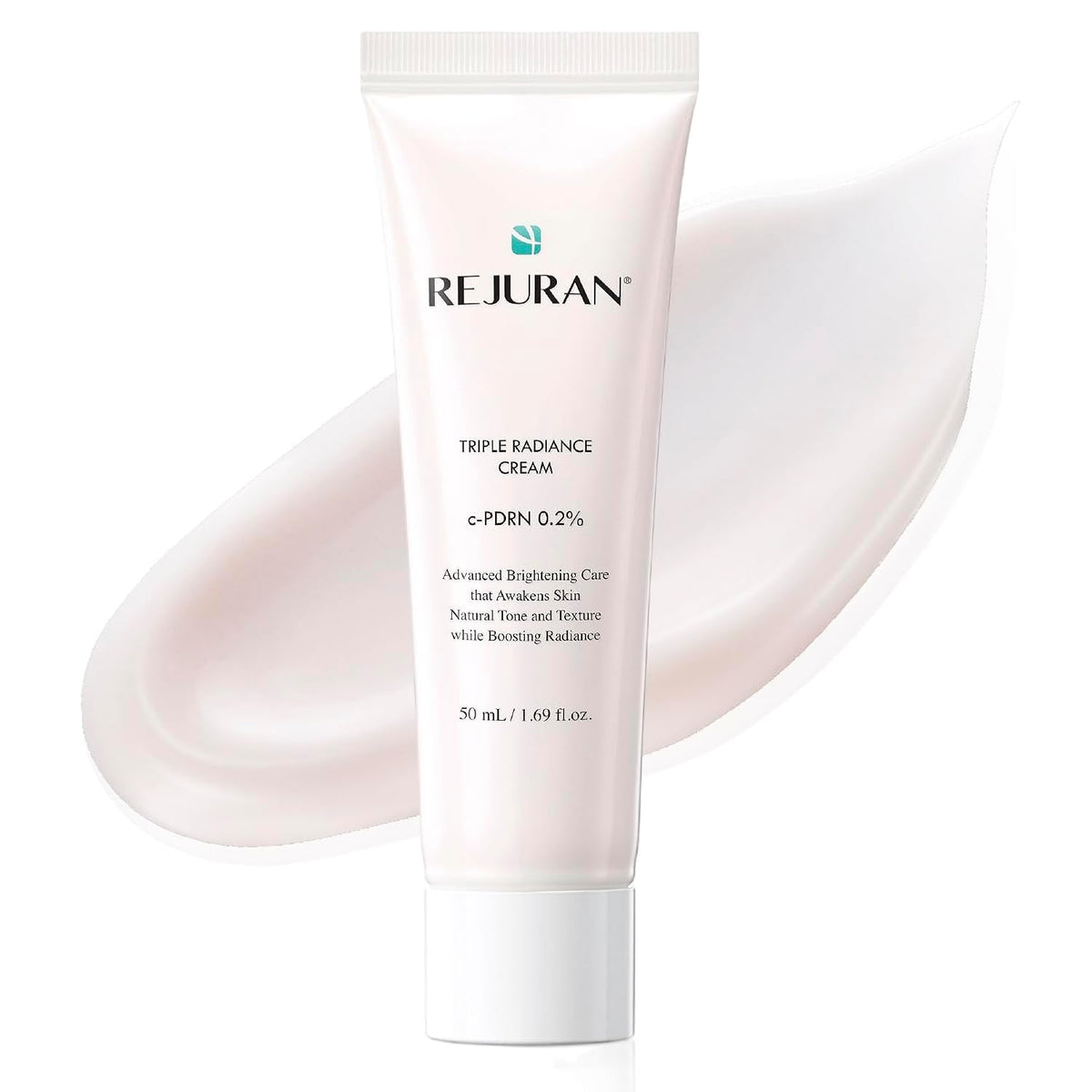REJURAN Triple Radiance Cream, DOT™ c-PDRN® 0.2% Moisturizer, 1.69 fl oz