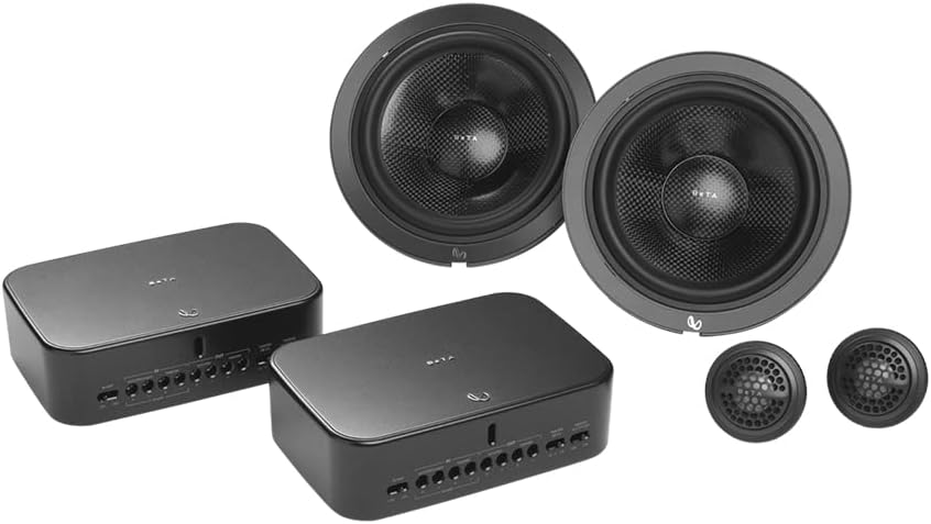 Infinity Flagship 6-1/2” ComponentSpeaker System w/Beryllium Tweeter, Black