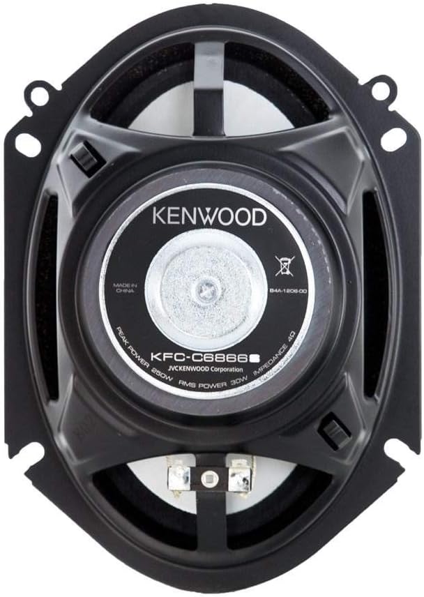 Kenwood KFC-C6866S 6x8 2-rigting 250 Watt Motorstereo-luidsprekers - Paar