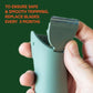 MERIDIAN - Slimmer Trimmer Replacement Blade - Ceramic Blades for Electric Body & Pubic Hair Trimmer, Sage, 1 Pack