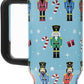 Insulated Stainless Steel Tumbler w/ Reusable Straw & Leak-Proof Lid Easy Carry Handle 40oz (Nutcrackers)