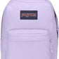 JanSport SuperBreak One Backpacks - Durable, Lightweight Bookbag with 1 Main Compartment, Front Utility Pocket with Built-in Organizer - Premium Backpack, Pastel Lilac