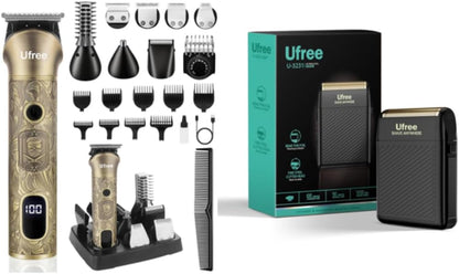 Beard Trimmer and Foil Shaver Set
