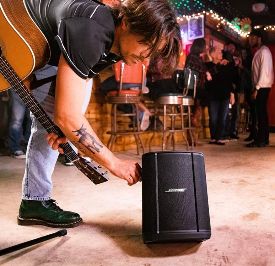 Bose S1 Pro+ All-in-one Powered Portable Bluetooth Speaker Wireless PA System - Black