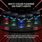 Rechargeable Portable Bluetooth 800W Outdoor Bluetooth Speaker PA System w/ 12” Subwoofer 1” Tweeter, Recording Function, Mic In Party Lights USB/SD Radio