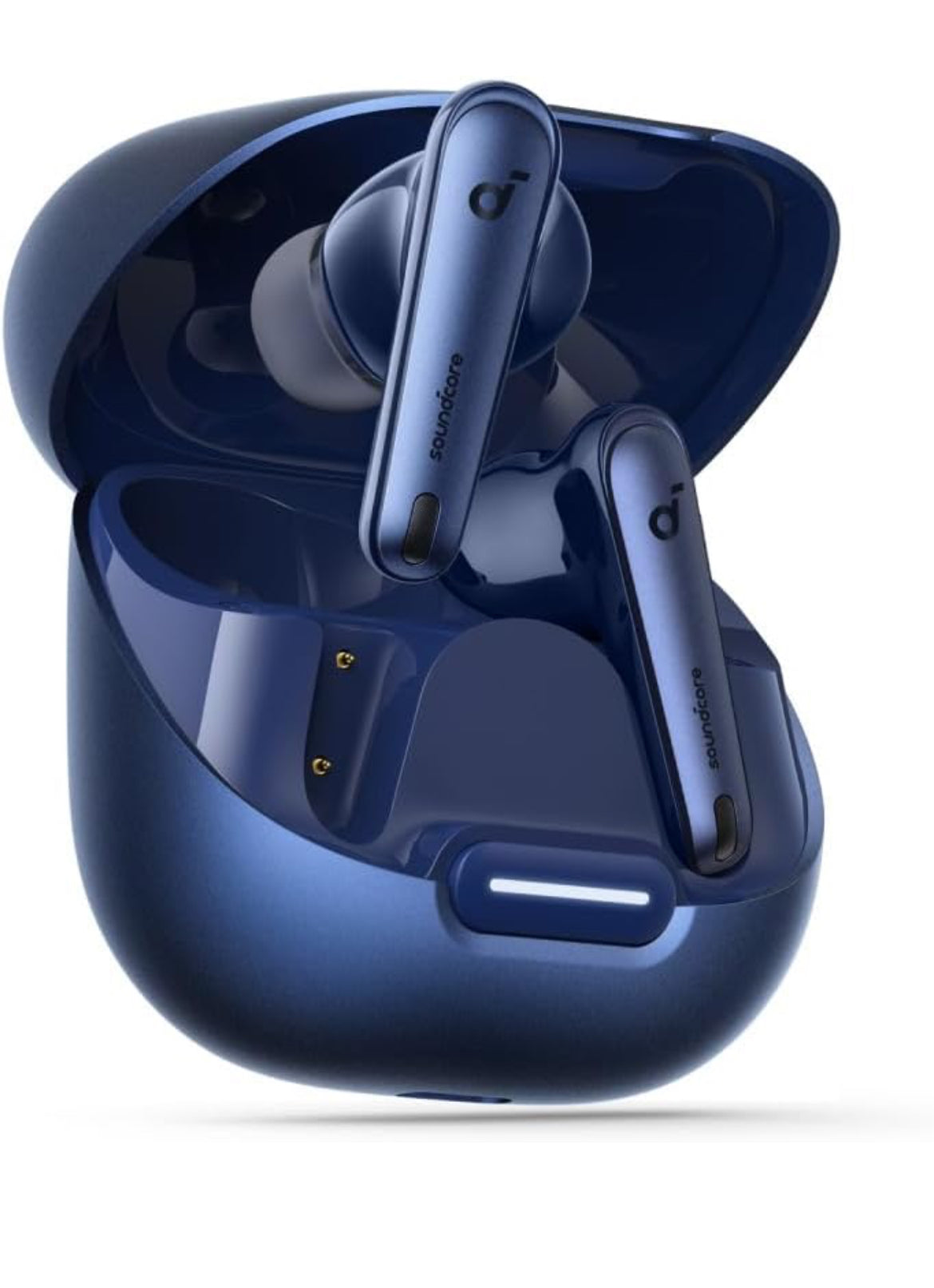 Soundcore by Anker Liberty 4 NC Wireless Earbuds, 98.5% Noise Reduction, Adaptive Noise Cancelling to Ears and Environment, Hi-Res Sound, 50H Battery, Wireless Charging, Bluetooth 5.3