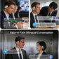 Open Ear Earbuds Bluetooth, AI Translation w/ Real-Time 100+ Languages Translation - White