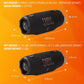 JBL Charge 6 - Portable Waterproof & Drop-Proof Bluetooth Speaker with a Sturdy/Removable Carrying Strap (Blue)