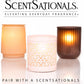 Scentsationals Wax Melts Strong Scent - Salted Caramel Buttercream - Long Lasting Scented Melts for Warmers, 10oz (Pack of 4)