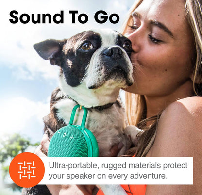 JBL Clip 3 Waterdigte, Duursame en Draagbare Bluetooth-luidspreker - Tot 10 URE Speeltyd - Sluit Geraasdempende Luidsprekerfoon en Draadlose Stroming in - Staalwit - Staalwit