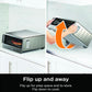 Ninja Flip Toaster Oven&Air Fryer, 8-in-1 Functionality, Flip Up & Away Capability for Storage Space, LargeCapacity - Stainless,1800 watts (SP151)