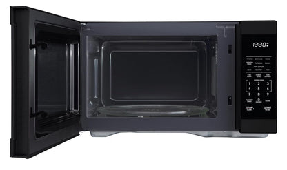 Sharp SMC1161KB 1.1 cu. ft. 1000W Black Countertop Microwave Oven
Removable 12.4" Carousel Turntable