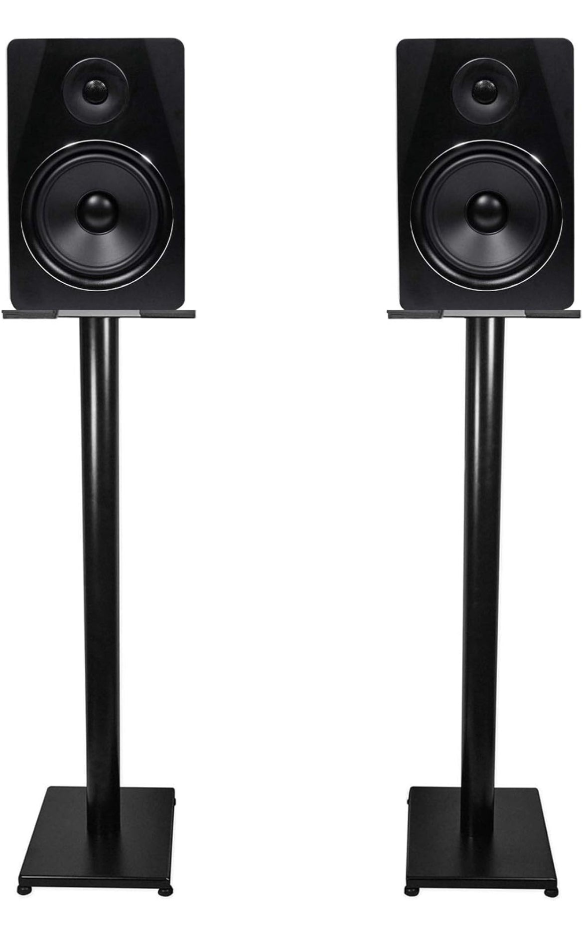 Rockville APM8B 8" 2 voies 500 W haut-parleurs de monitoring de studio actifs/amplifiés USB (paire)