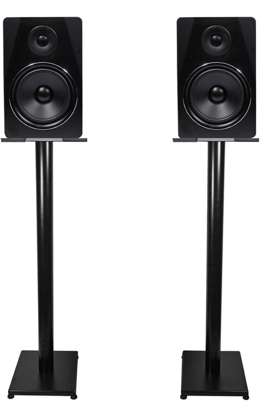 Rockville APM8B 8" 2-rigting 500W Aktiewe/Aangedrewe USB Studio Monitor Luidsprekerpaar
