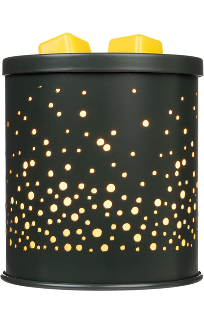 Scentsationals Wax Melt Warmer - Midnight Glitter - Fragrance Warmer for Cubes and Tarts