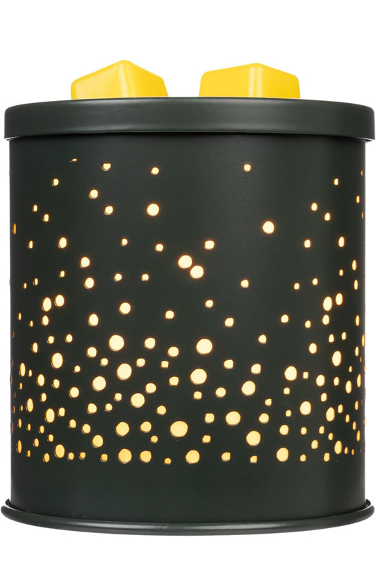Scentsationals Wax Melt Warmer - Midnight Glitter - Fragrance Warmer for Cubes and Tarts