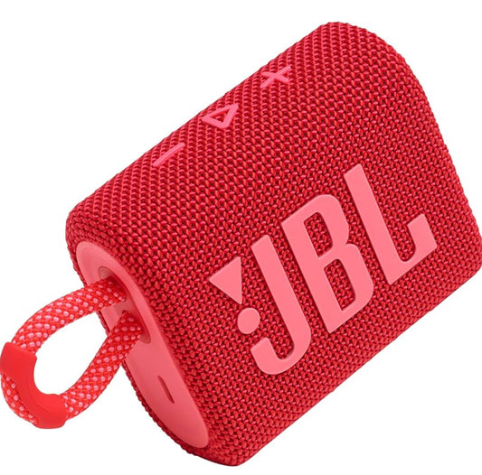 JBL Go 3 - Portable Mini Bluetooth Speaker P67 Waterproof and Dustproof - (Red)