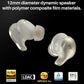 Golden X1 Wireless Earbuds Balanced Armature Driver and Hybrid Dynamic OrigX Pro, LDAC & Hi-Res Audio Wireless, Noise Cancellation - Champagne