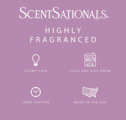 Scentsationals Wax Melts, Wax Cubes Strong Scent - Berry Blossom Breeze - Long Lasting Scented Wax Melts for Warmer - 10oz (Pack of 4)