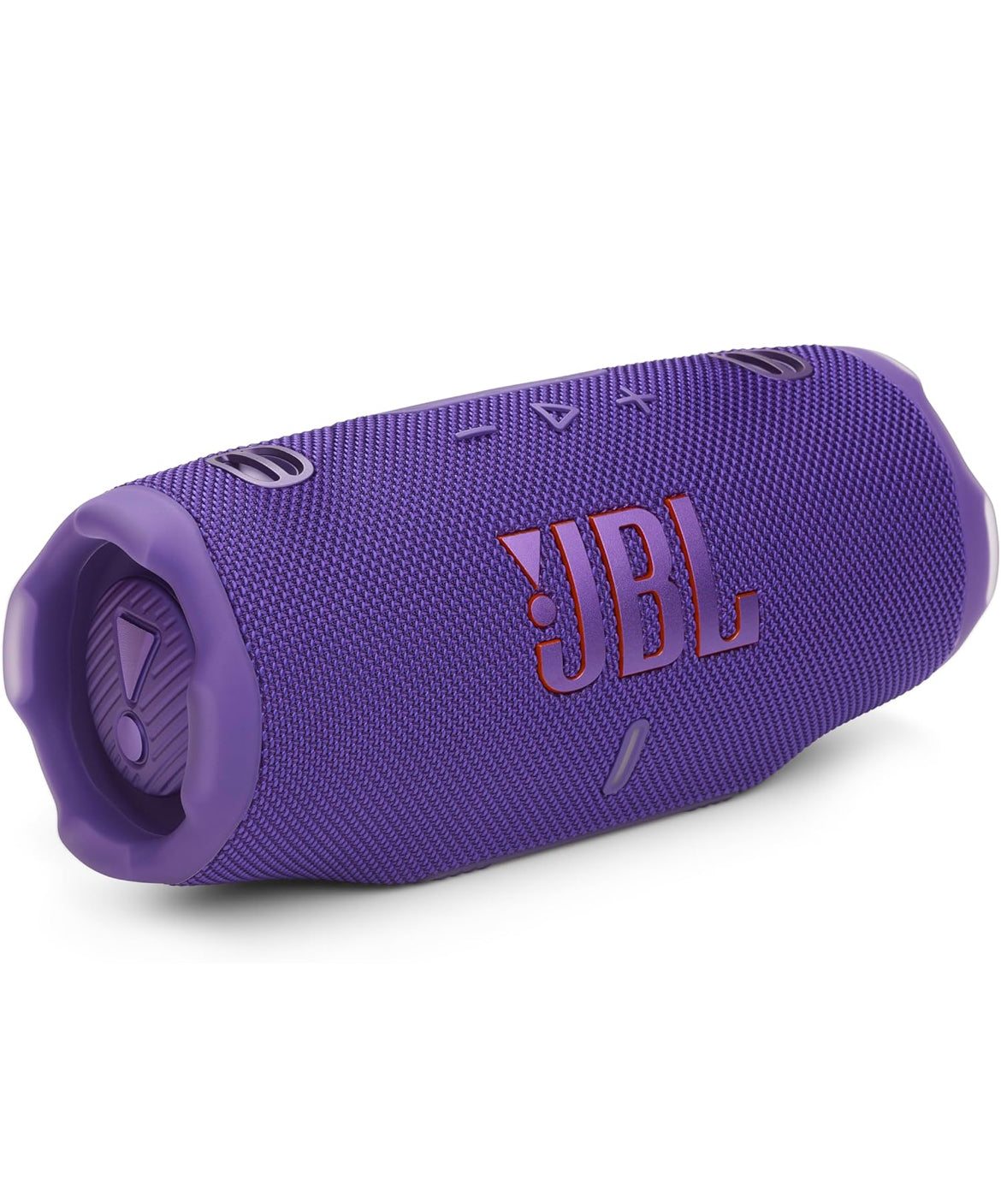 JBL Charge 6 - Portable Waterproof & Drop-Proof Bluetooth Speaker with a Sturdy/Removable Carrying Strap (Purple)