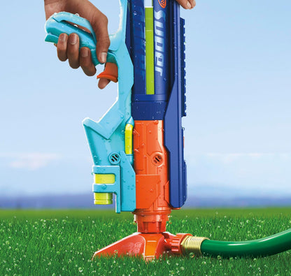Nerf Super Soaker Power Drench Water Blaster, High Performance Pressurized Blasting, Easy Hose Fill Station, Water Toys, Ages 8+