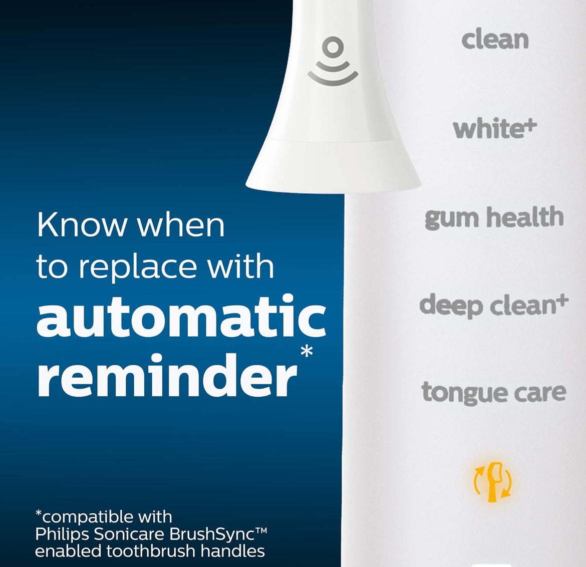 Philips Sonicare Oorspronklike C2 Optimale Plakbeheer Tandeborselkoppe, 3 Borselkoppe (Wit) HX9023/65