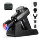 Massage Gun Deep Tissue with Charging Stand, Back Massager Heat and Cold Head, Percussion Body Muscle - Active Thermacool Deluxe