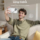 Anker Zolo Magnetic Wireless Charger Qi2 Certified 15W MagSafe Wireless Charging Pad- (White, 1 Pack)