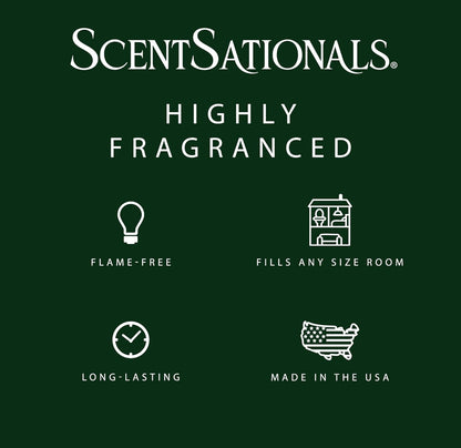 Scentsationals Wax Melts Strong Scent - Woodland Spruce - Long Lasting Scented Wax Cubes for Warmers - 10oz (PACK OF 4)