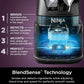 Ninja All-in-One Blender & Food Processor BlendSense Intelligence for Perfectly Smooth Results 1800 Watt - Black TB401