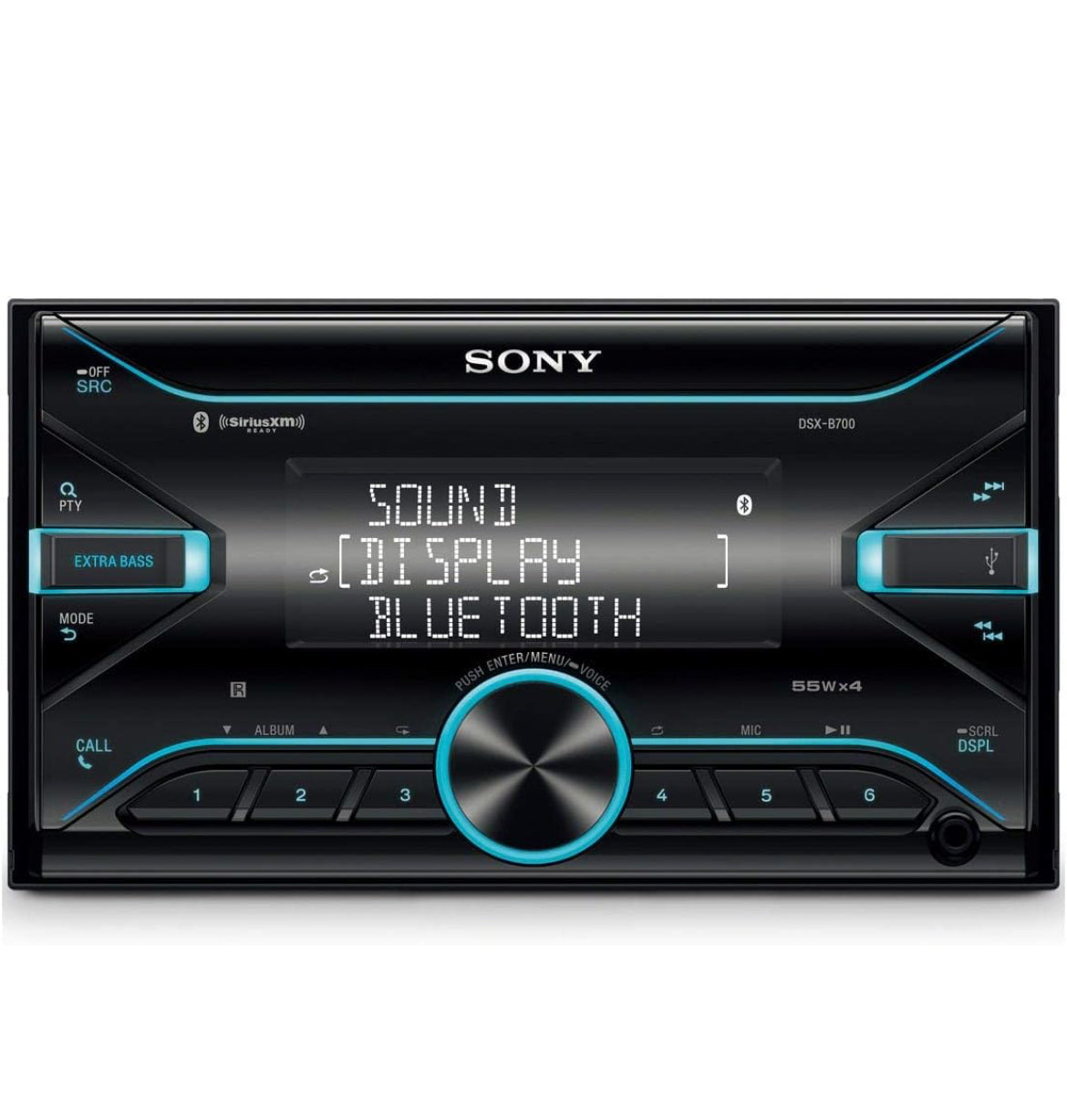 Sony DSX-B700 Medialeerder met Bluetooth Tegnologie
