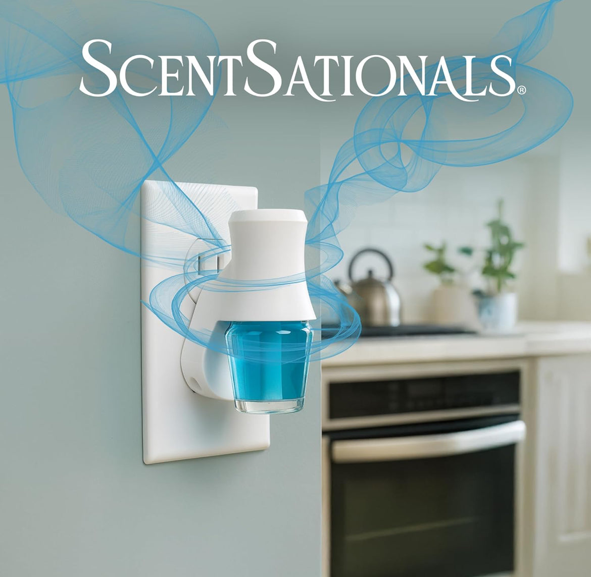 ScentSationals Bubbles Fragrance Oil Plug In Air Freshener Refills 3-Pack - Works w/ Scentsationals Wall Plugs - Packaging May Vary