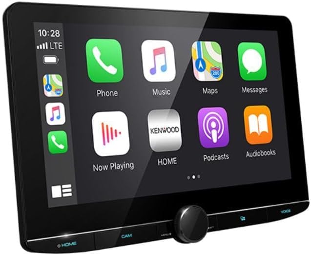 KENWOOD eXcelon 10.1" Hoëdefinisie Navigasie Motorstereo-ontvanger met Kapasitiewe Raakpaneel
