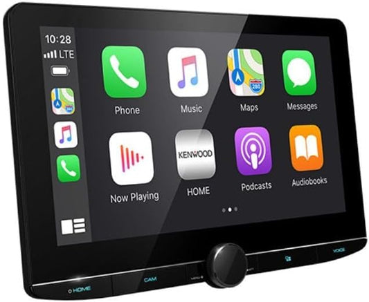 KENWOOD eXcelon 10.1" Hoëdefinisie Navigasie Motorstereo-ontvanger met Kapasitiewe Raakpaneel