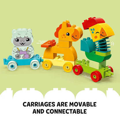 LEGO DUPLO My First Animal Train Boustel en Perdspeelding met 4 Dierfigure
