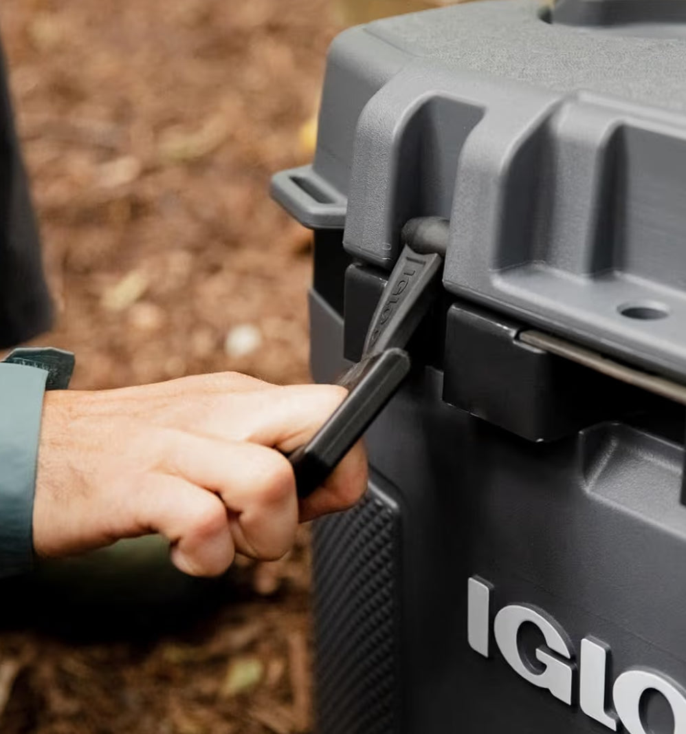 Igloo Trailmate Cooler 50Qt Durable Insulated Hard Shell Ice Chest - Bone
